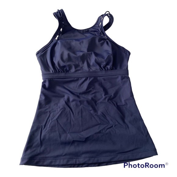 Athleta Tankini Top High Neck Bra Top - Picture 2 of 9